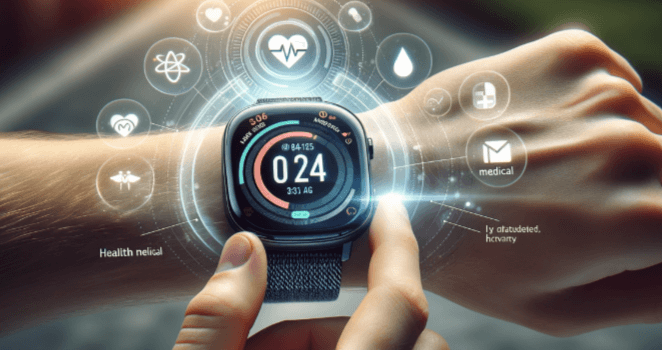 What are the new developments in wearable technology, and how are they improving personal health management?