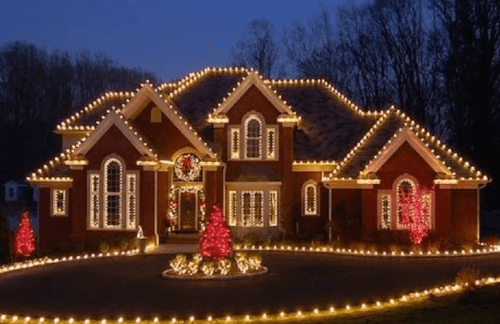 Christmas Light Installation