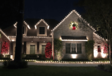 Christmas Light Installation