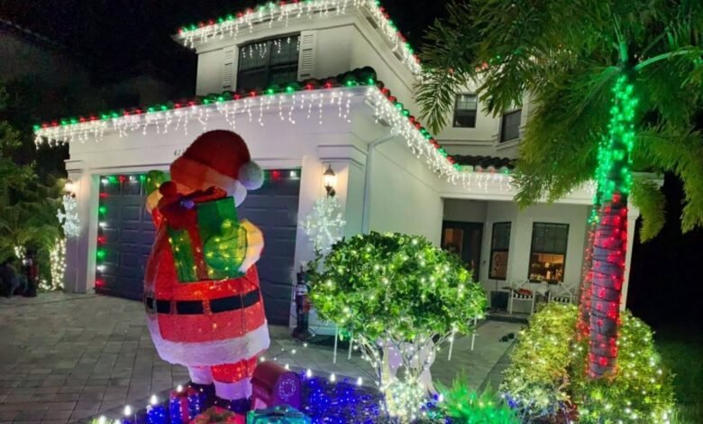 Transform Your Holiday Decor with Elf Bros Christmas Lighting in Fort Myers FL: Expert Christmas Light Hanging Services Near Me